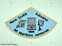 1999 - 1st Maritime Jamboree Nova Scotia Subcamp [NB JAMB 10-2a]